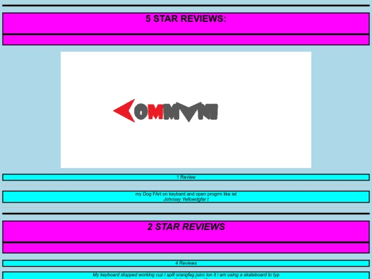 Reviews screenshot