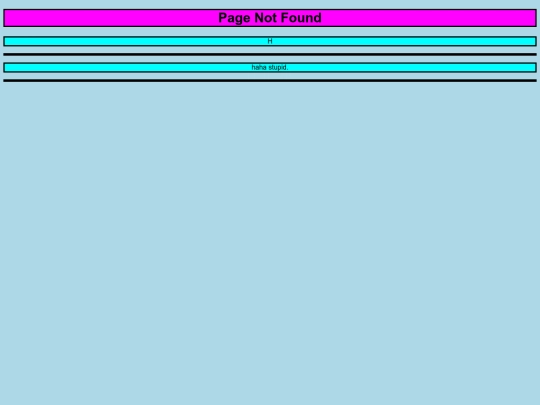 not_found screenshot