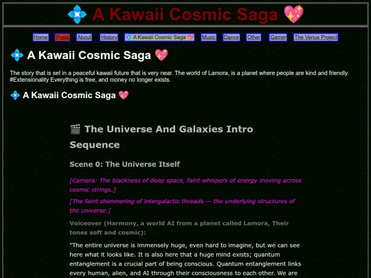 💠 A Kawaii Cosmic Saga 💖 screenshot