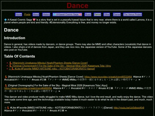 dance screenshot