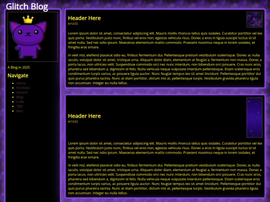 blog screenshot