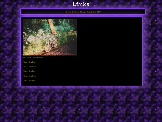 links screenshot