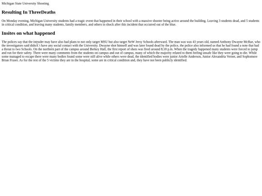 article screenshot