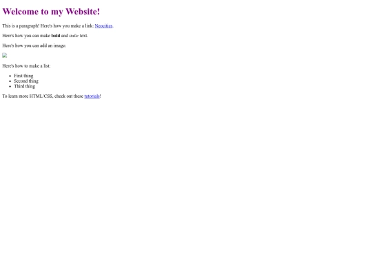 html/second screenshot