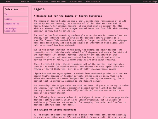 discord/ligeia screenshot