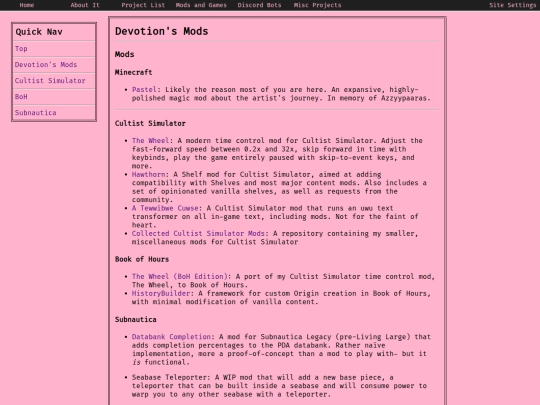 mods screenshot
