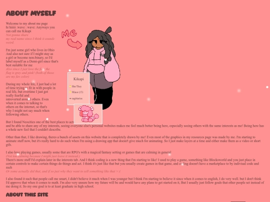 homepage/aboutme/main screenshot