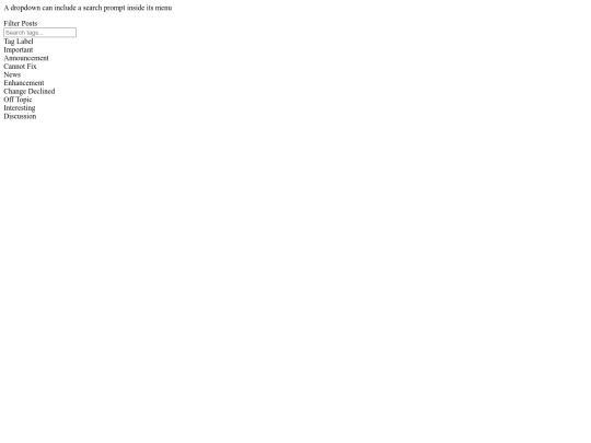 Search In-Menu screenshot