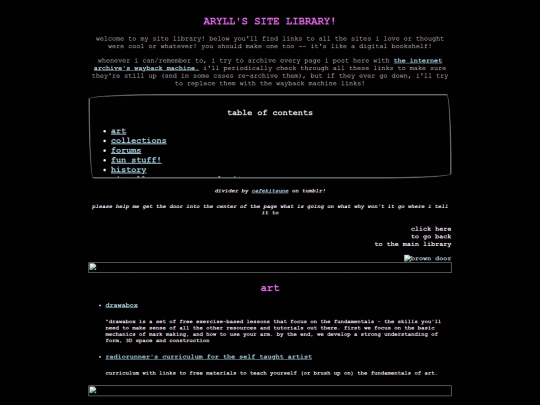 site_library screenshot