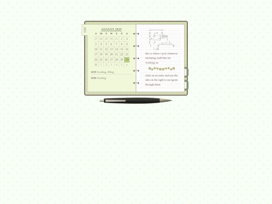 blog screenshot