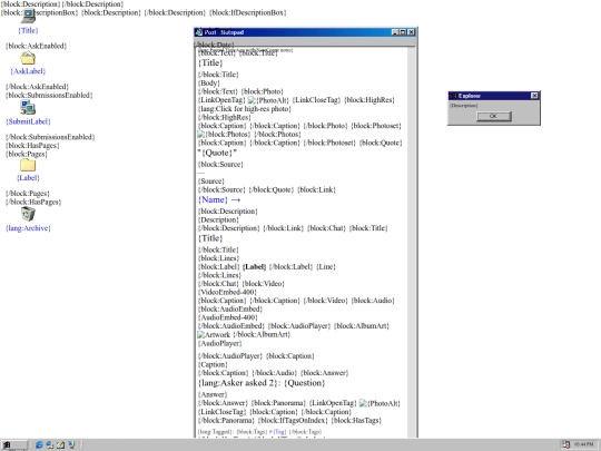 testpage screenshot
