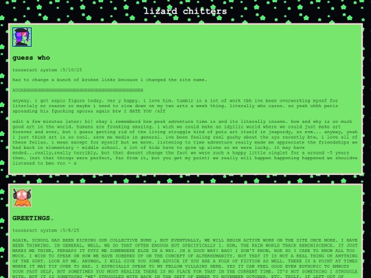 blog screenshot