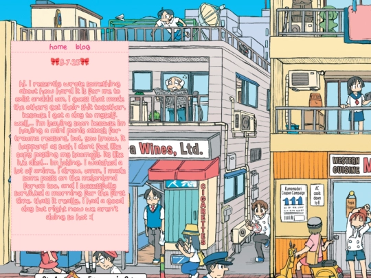 gangle/blog7 screenshot