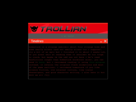 homestuck2 screenshot