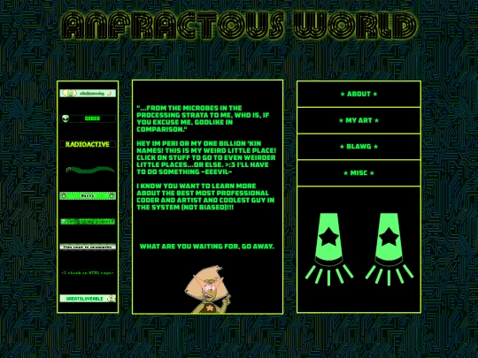 peri/ANFRACTOUSWORLD screenshot