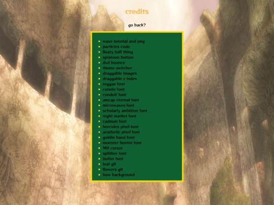 rehaul/credits screenshot