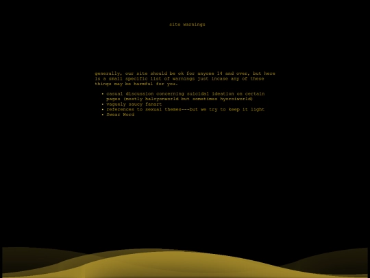 rehaul/warnings screenshot