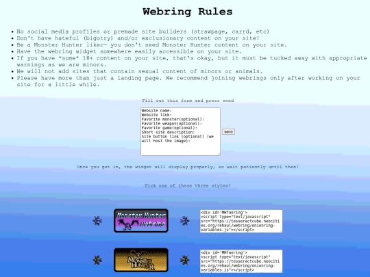 rehaul/webring/rules screenshot