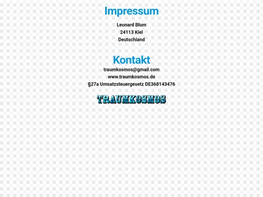 impressum screenshot