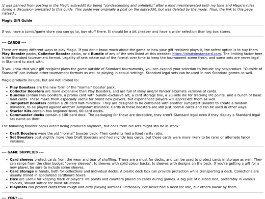 magic-gift-guide screenshot