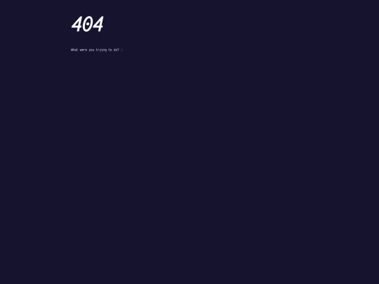 not_found screenshot