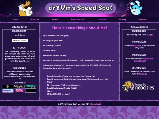 Aboutme screenshot