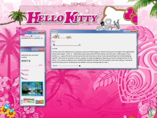blog screenshot