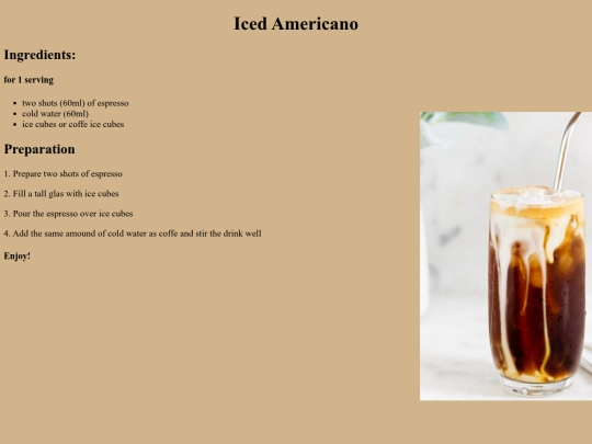 americano screenshot