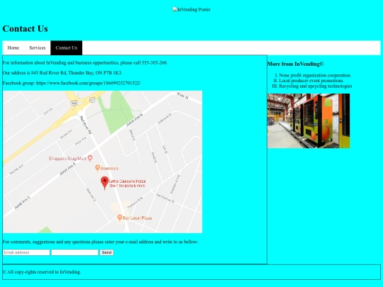 Contact Us screenshot