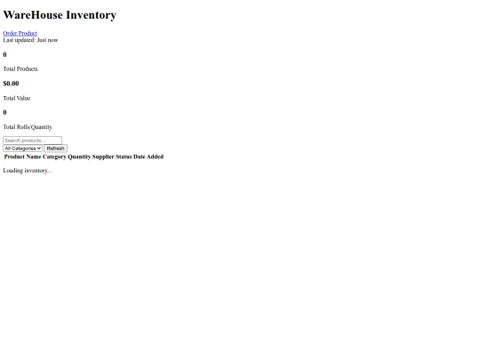 Project/Website screenshot