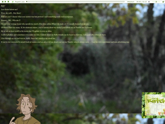 Aboutme screenshot