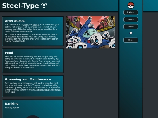 pokemon/aron screenshot