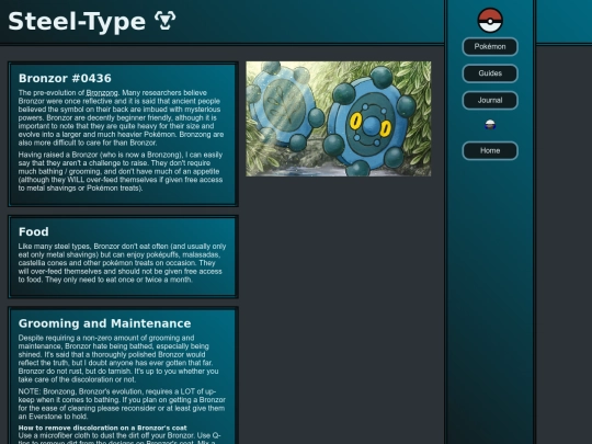 pokemon/bronzor screenshot