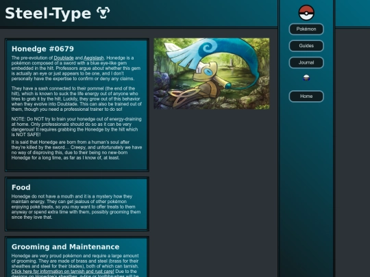 pokemon/honedge screenshot