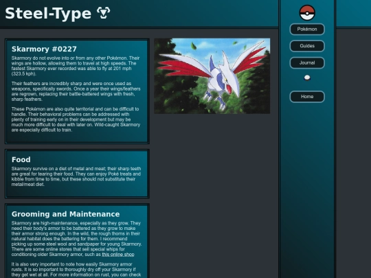 pokemon/skarmory screenshot