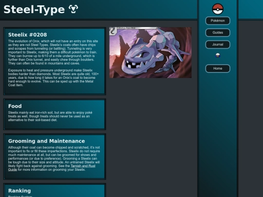 pokemon/steelix screenshot