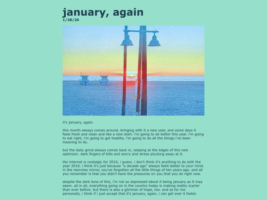 j/januaryagain screenshot