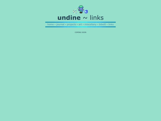 links screenshot