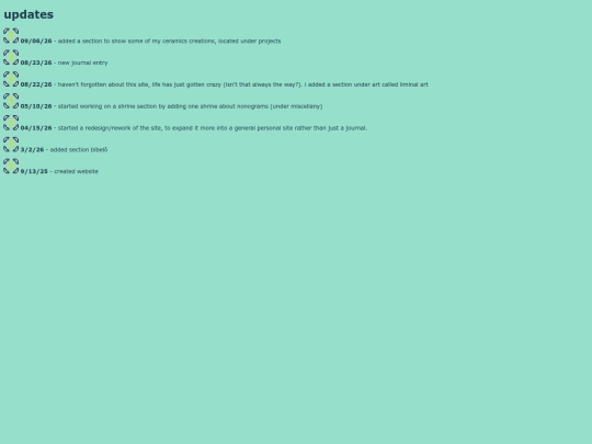 updates screenshot