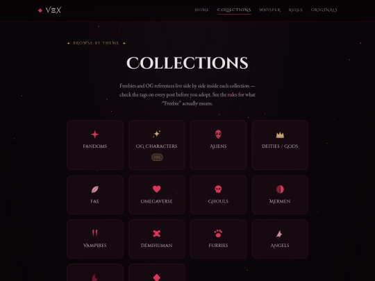 collections screenshot