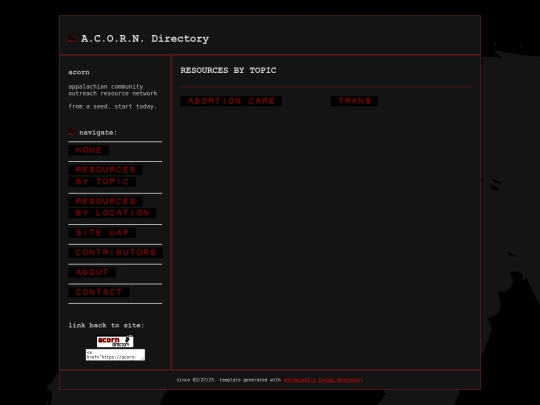 resources-by-topic screenshot