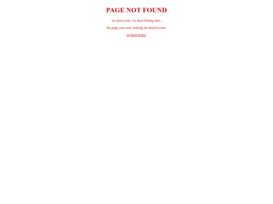 not_found screenshot