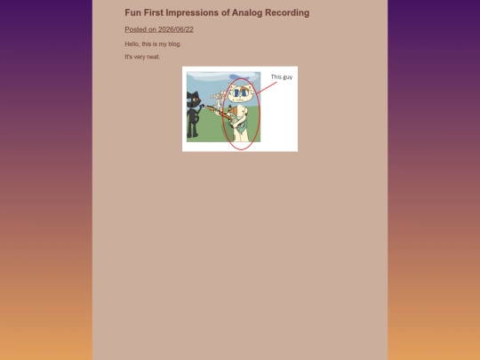 blogs/hiddenblog2 screenshot
