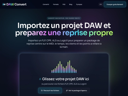 fr/convert screenshot