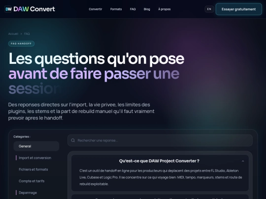 fr/faq screenshot