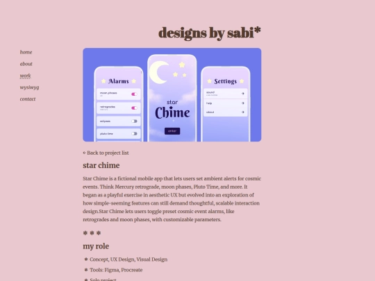 work/star-chime screenshot
