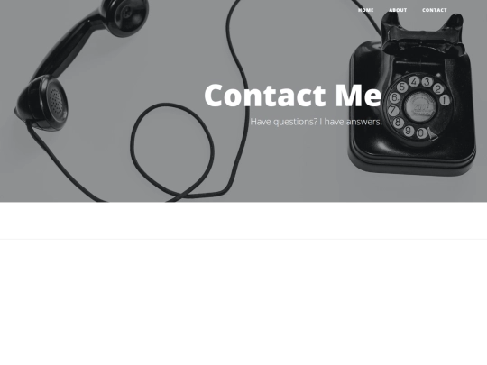 contact screenshot
