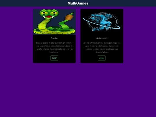 MultiGames screenshot