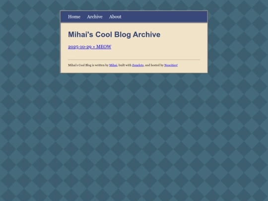 archive screenshot