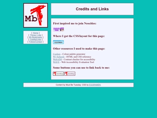 links screenshot